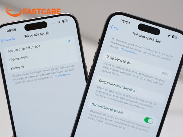 Cách bảo vệ pin iPhone 15 Pro Max sau khi thay pin mới
