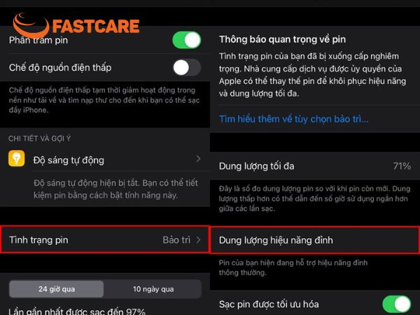 Cách kiểm tra độ chai pin cho iPhone 6