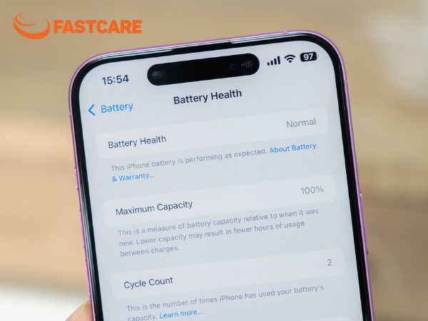 Lưu ý quan trọng giúp pin iPhone 16 bền hơn sau khi thay mới