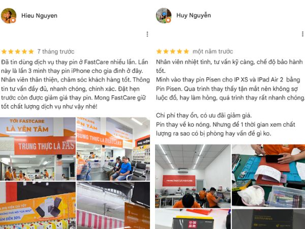 Được tin tưởng bởi hàng triệu khách hàng