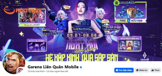 Liên hệ trực tiếp fanpage hoặc tổng đài hỗ trợ