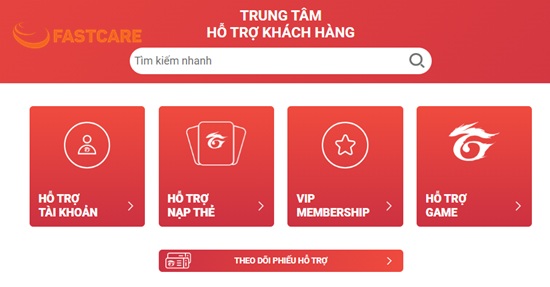 Yêu cầu hỗ trợ khôi phục tài khoản từ Garena