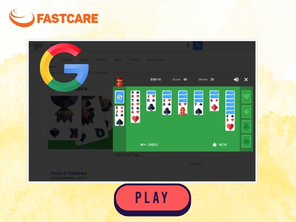 Bài Solitaire trên Google&nbsp;