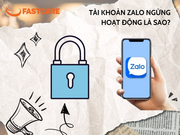 tài khoản zalo ngừng hoạt động