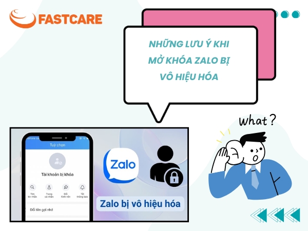 tài khoản zalo ngừng hoạt động