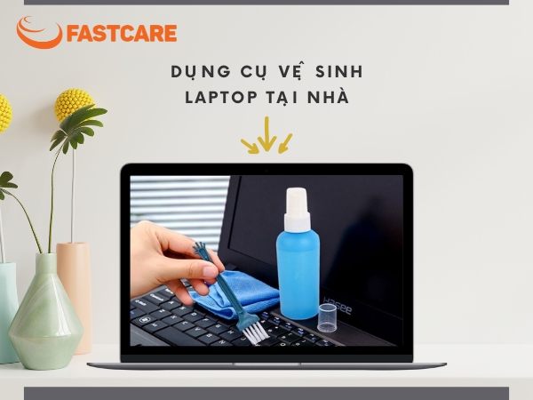 Vệ sinh laptop tại nhà