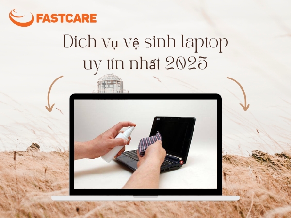 Vệ sinh laptop tại nhà