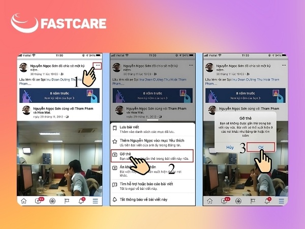 cách chặn tag trên facebook