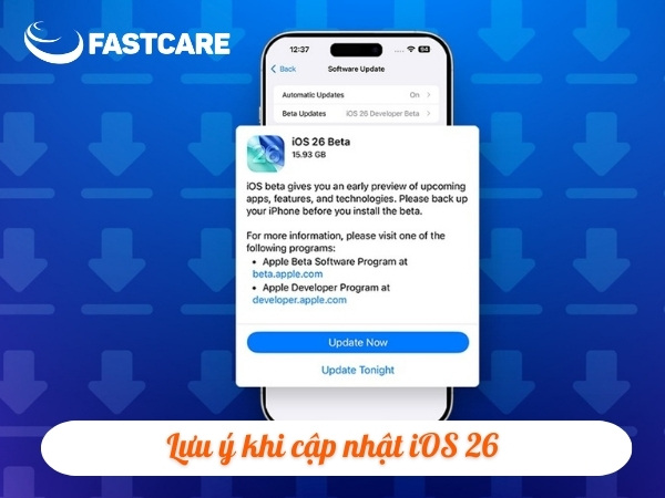  cập nhật ios 26