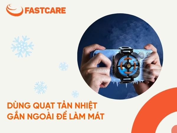 làm mát điện thoại