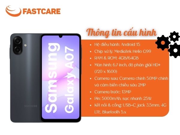 Samsung Galaxy A07