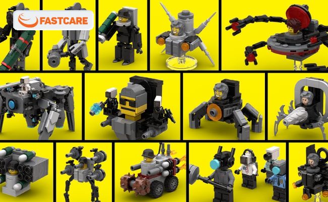 mô hình lego skibidi toilet