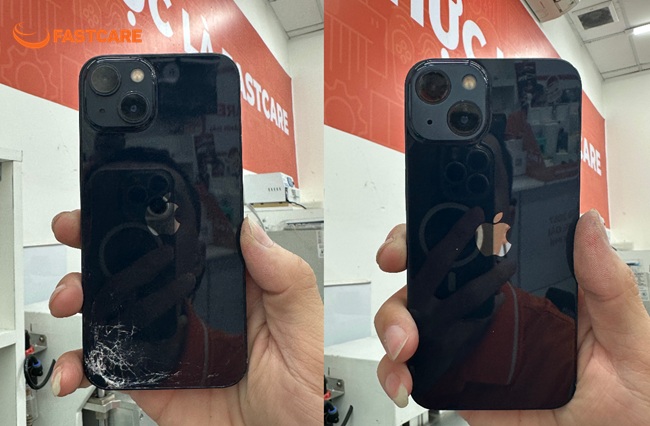 Thay kính lưng iPhone 13 tại FASTCARE