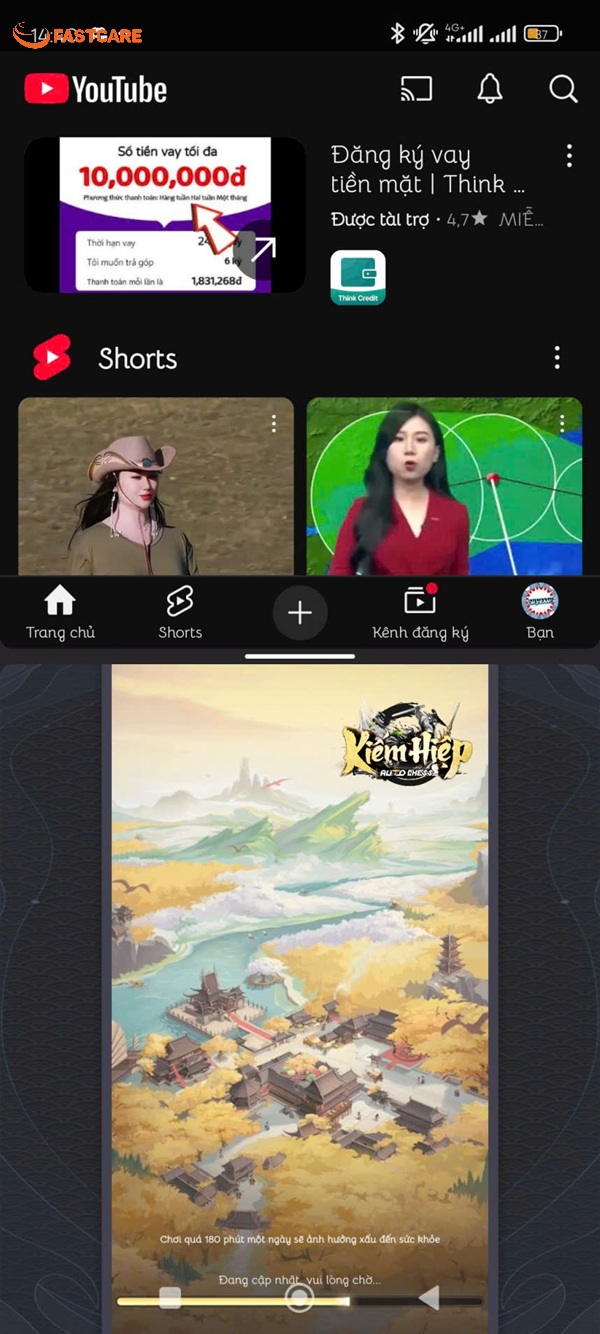 Cơ chế chia đôi màn hình trên Android để chơi game, lướt web, xem phim Cơ chế chia đôi màn hình trên Android để chơi game, lướt web, xem phim