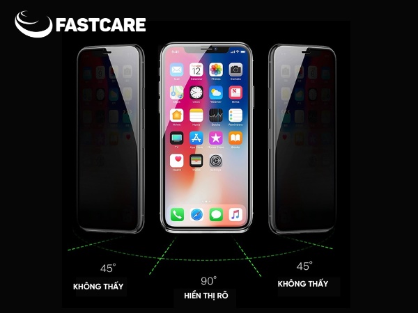 kính cường lực chống nhìn trộm