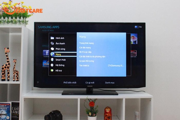 Kết Tivi với Wifi bằng mật khẩu mới