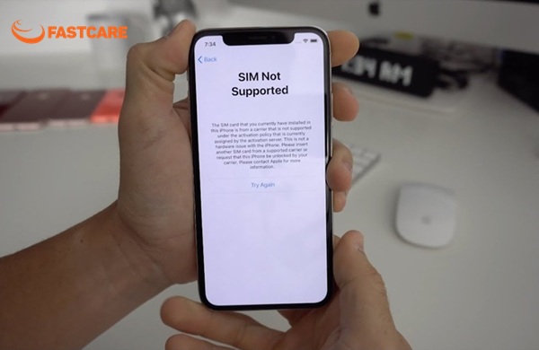 Yêu cầu Reset để kiểm tra iPhone lock