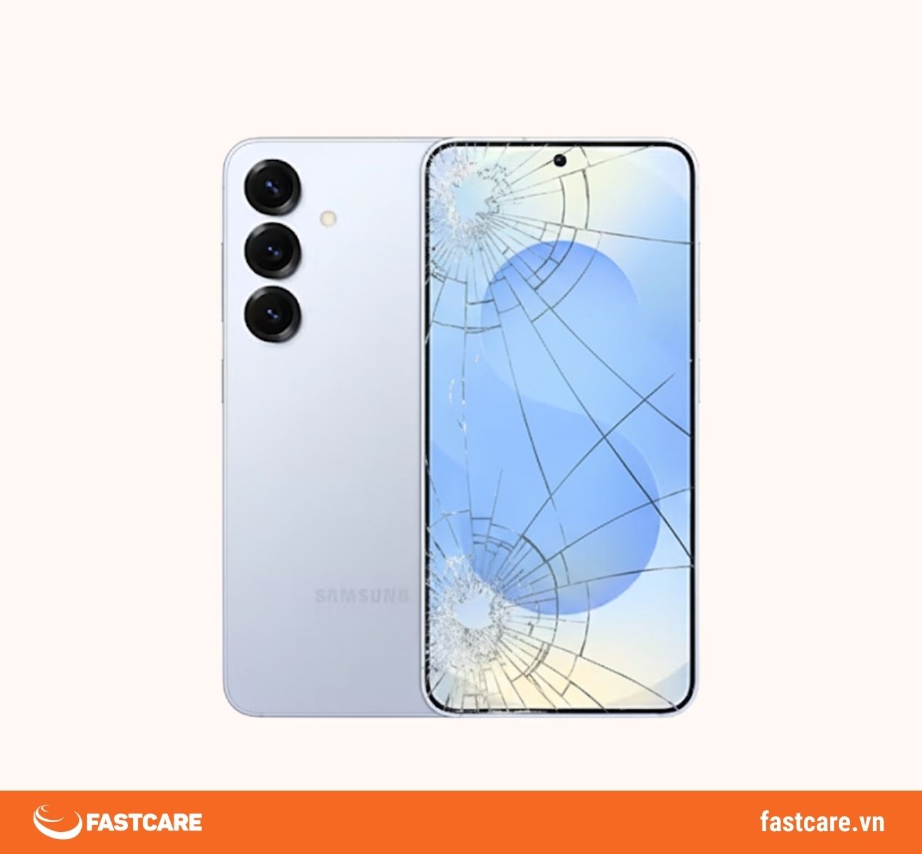Màn hình Samsung S25 bị trầy xước