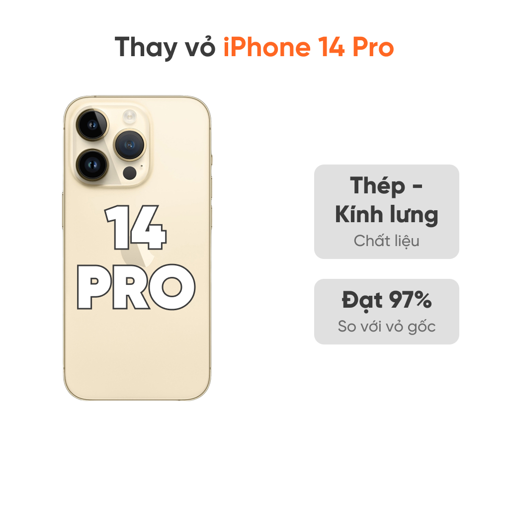 Thay vỏ iPhone 14 Pro tại FASTCARE