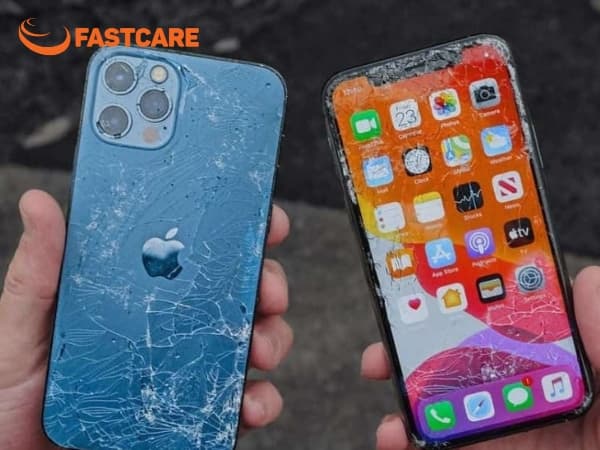 màn hình iPhone bị chớp vàng