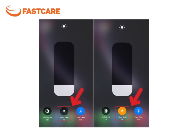 màn hình iPhone bị chớp vàng