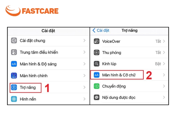 màn hình iPhone bị chớp vàng