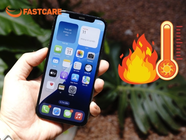 iPhone bị nóng iPhone bị nóng
