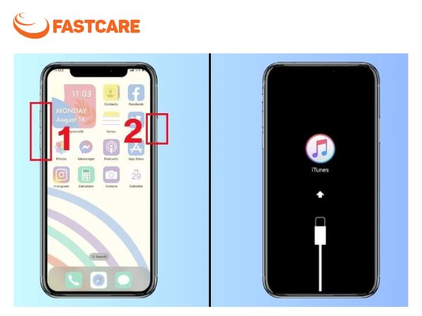 iPhone bị treo táo