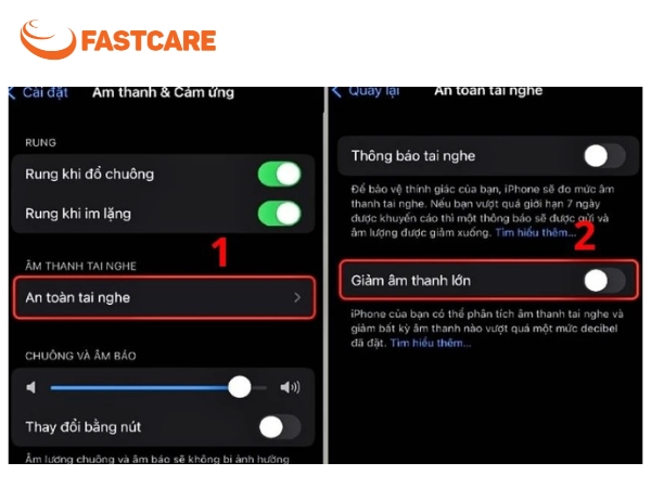 loa iPhone bị nhỏ