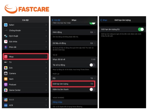 loa iPhone bị nhỏ