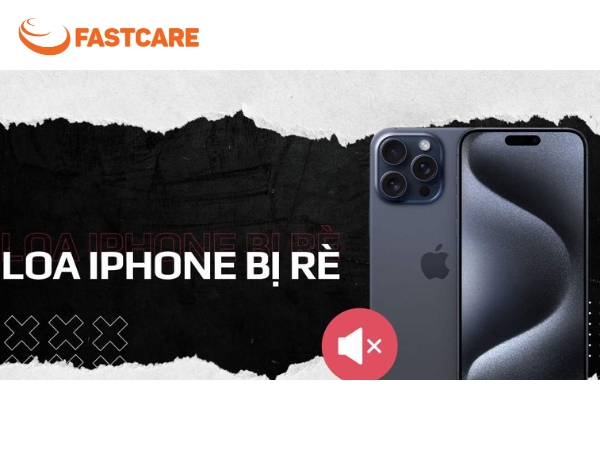 loa iPhone bị rè