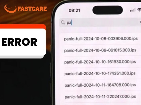 lỗi Reset Counter iPhone