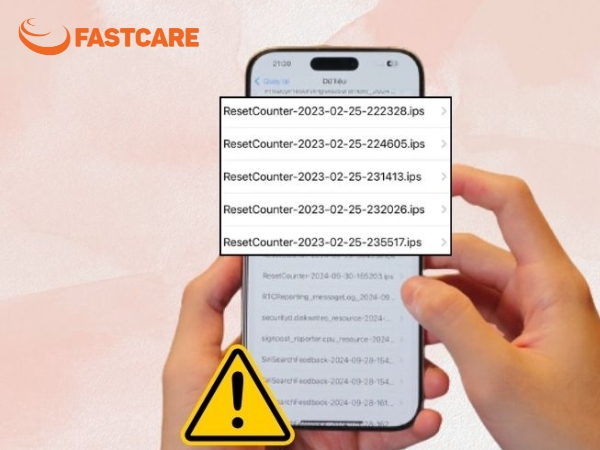 lỗi Reset Counter iPhone