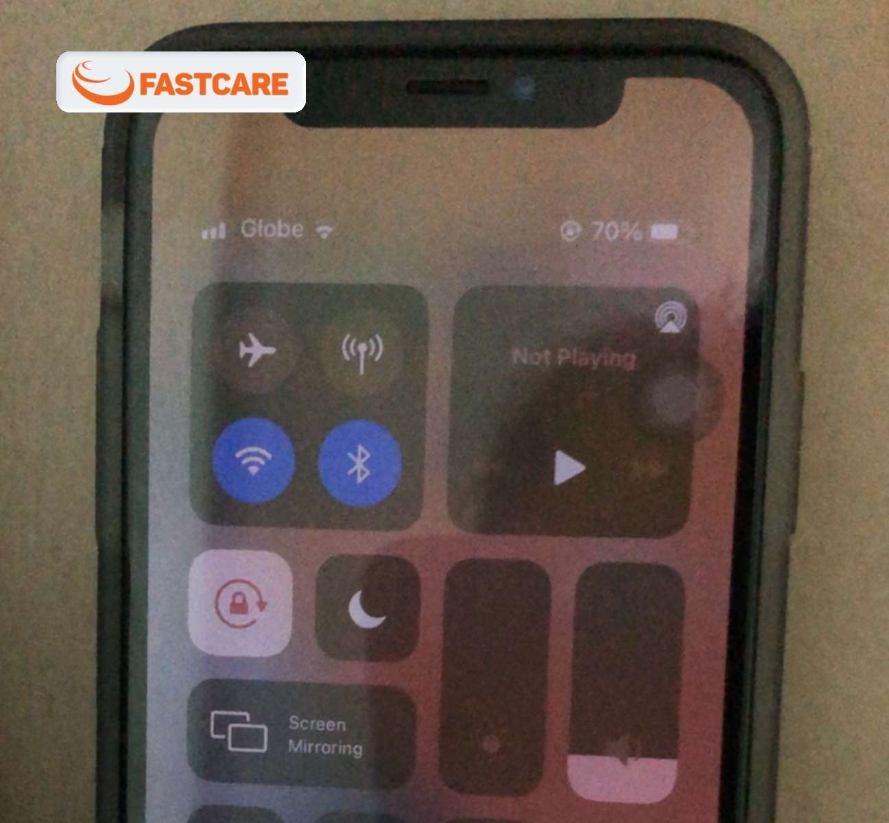 Màn hình bị ám hơi nước