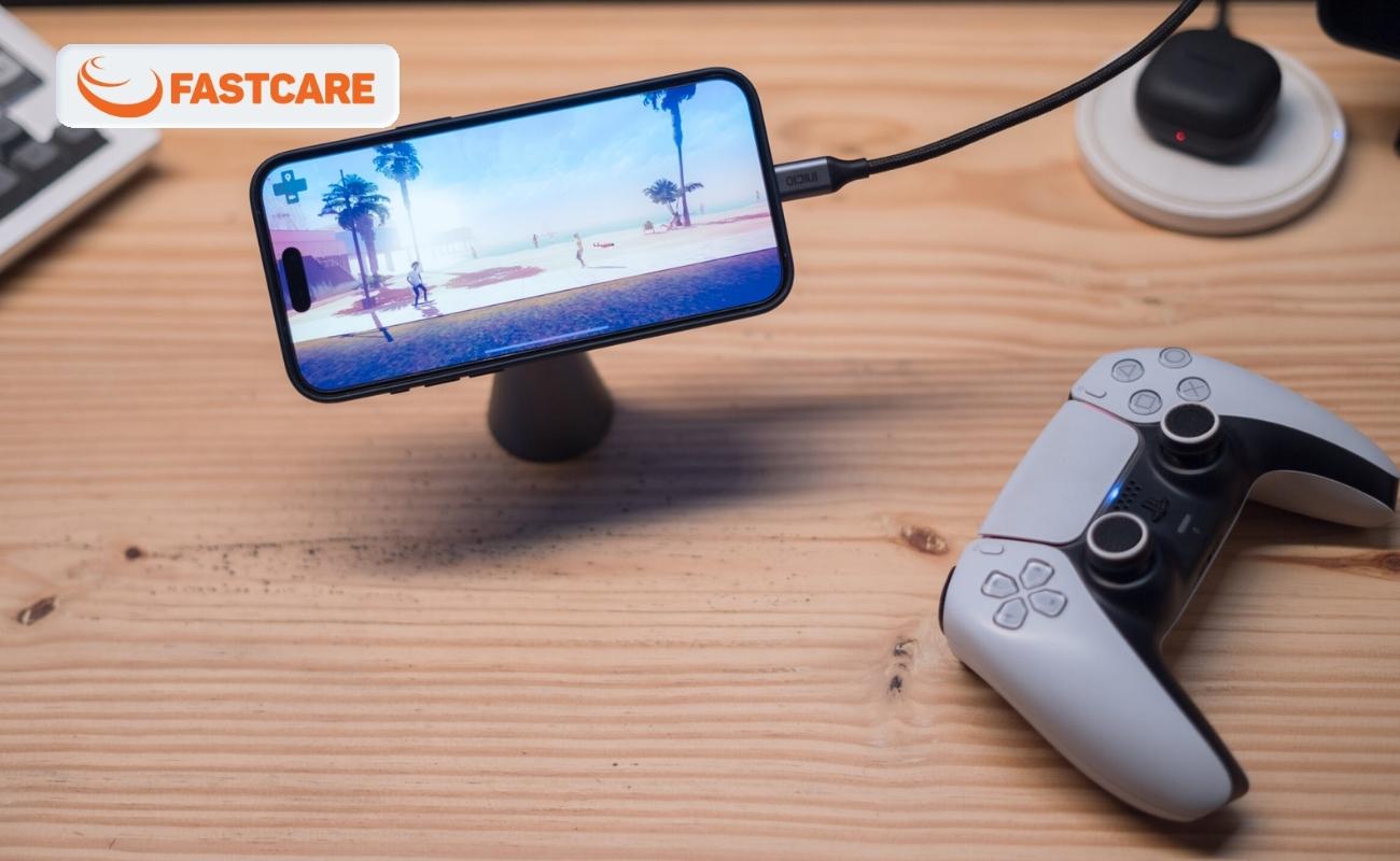 Vừa sạc vừa sử dụng để chơi game