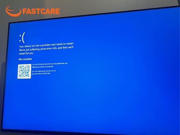 Critical Process Died