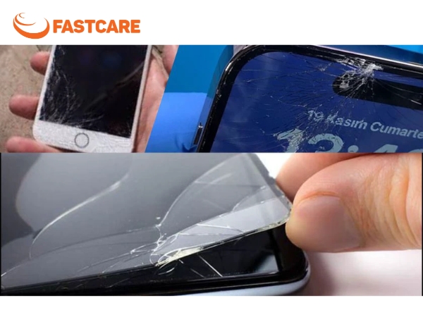iPhone bị nứt mặt kính