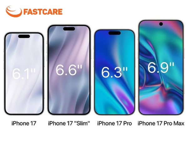kích thước màn hình iphone