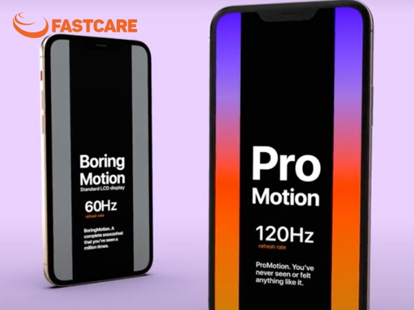 tắt 120Hz trên iPhone 17 Series