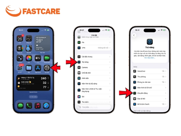 tắt 120Hz trên iPhone 17 Series