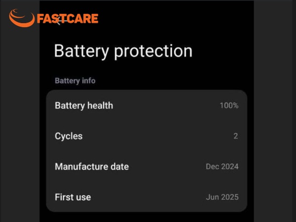 tra số lần sạc Xiaomi