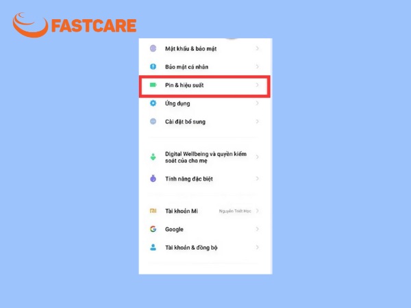 tra số lần sạc Xiaomi