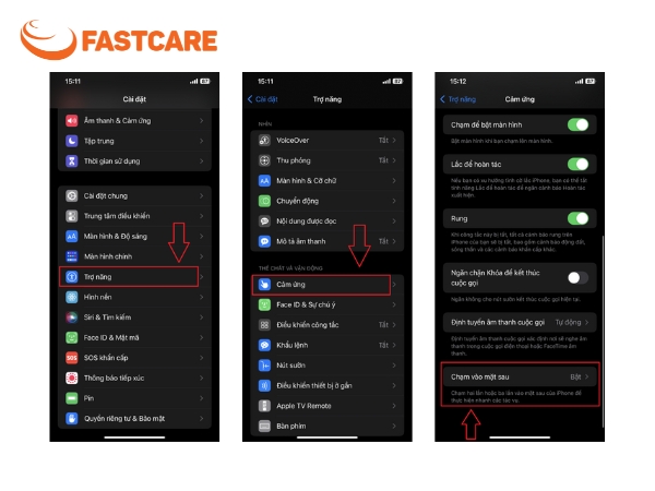 Cách chụp màn hình iPhone bằng cách chạm 2 lần