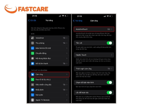 Cách chụp màn hình iPhone bằng cách chạm 2 lần