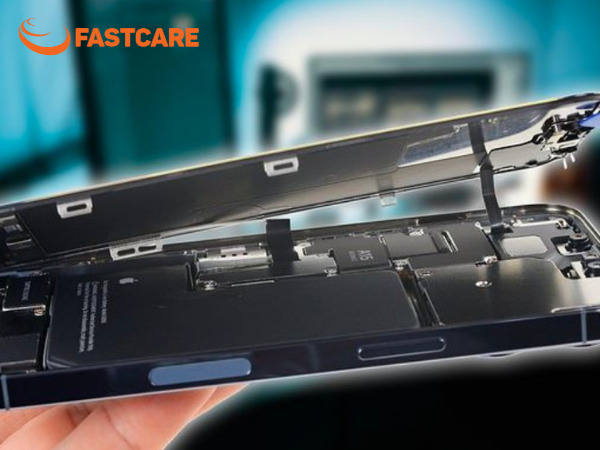 giờ trên màn hình khóa iphone bị mờ