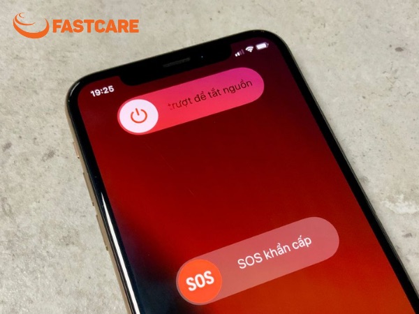 iphone bị đen màn hình 1 góc