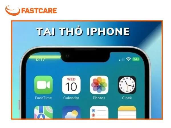 iPhone bị sọc tai thỏ