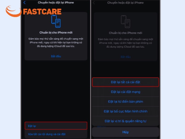 lỗi màn hình iphone