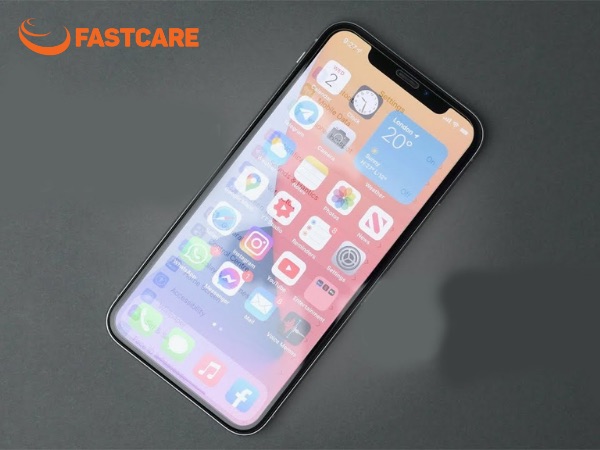 màn hình iphone bị lưu ảnh