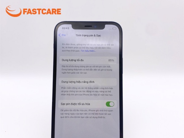 pin iphone 85 có nên thay